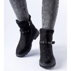 Stivaletti Gibsonia isolati neri nero 1