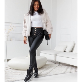 Sneakers isolanti nere con glitter Deleon nero 1