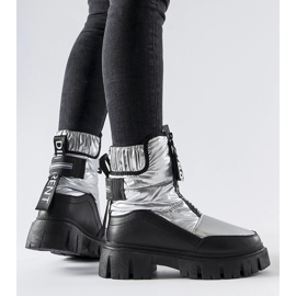 Doposci isolanti Moorhead argento e nero 1