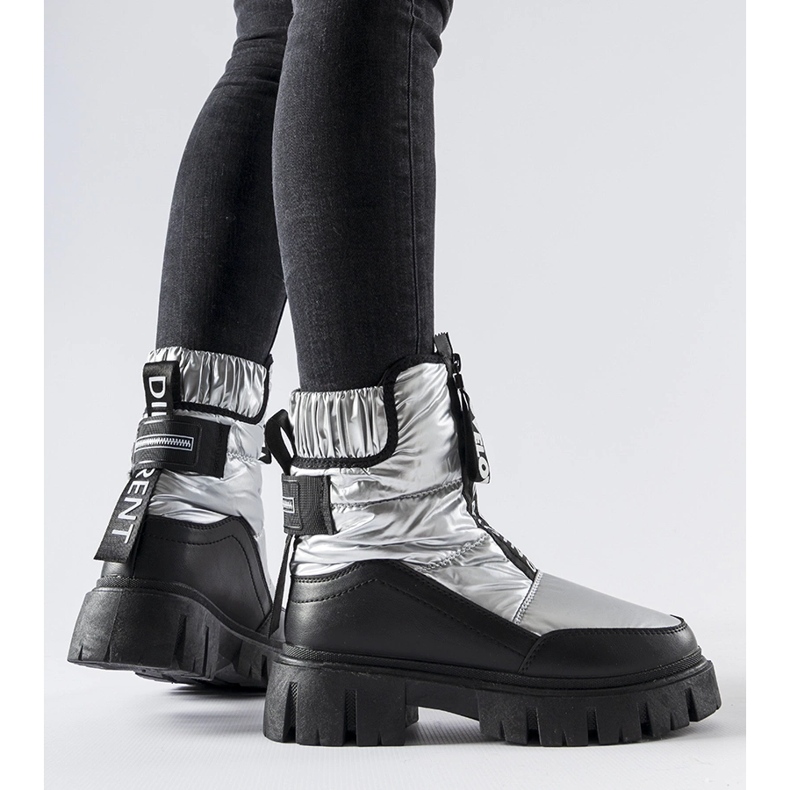 Doposci isolanti Moorhead argento e nero 1