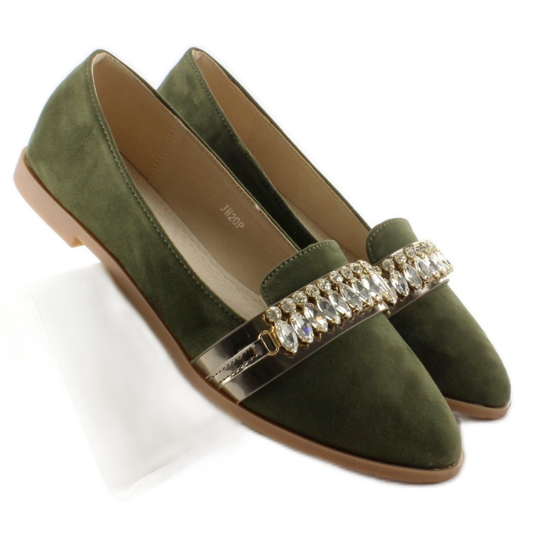 Signori eleganti con zirconi JH20P Green verde 2