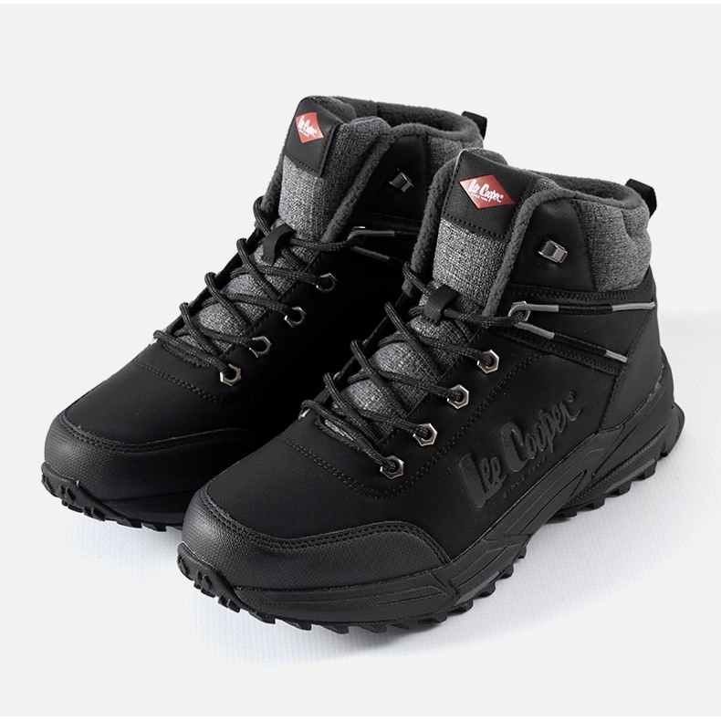 Lee Cooper Stivali da uomo isolanti neri LCJ-23-01-2036M nero 1