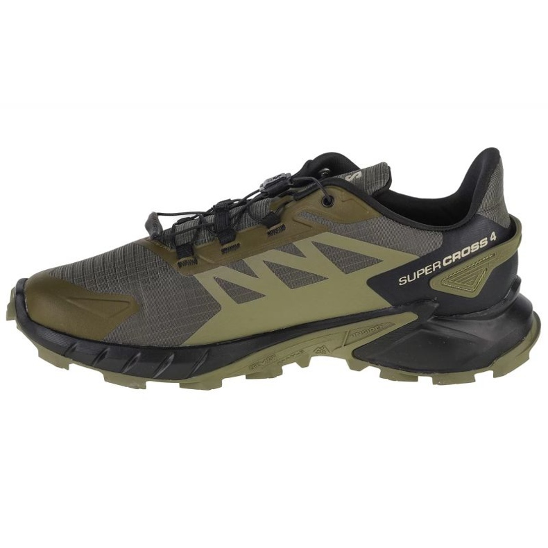 Scarpe da corsa Salomon Supercross 4 M 472051 verde 1