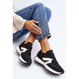 Scarpe sportive da donna Chloette nere nero 1