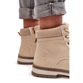 News Stivali isolanti in pelle da donna Beige Bimena 2