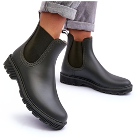 Slip femminile -Galoschi opachi -grigi verde 4