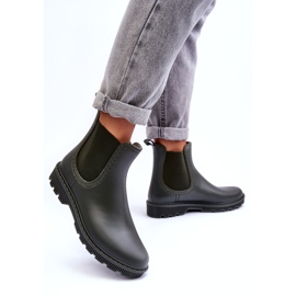 Slip femminile -Galoschi opachi -grigi verde 1