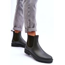 Slip femminile -Galoschi opachi -grigi verde 2