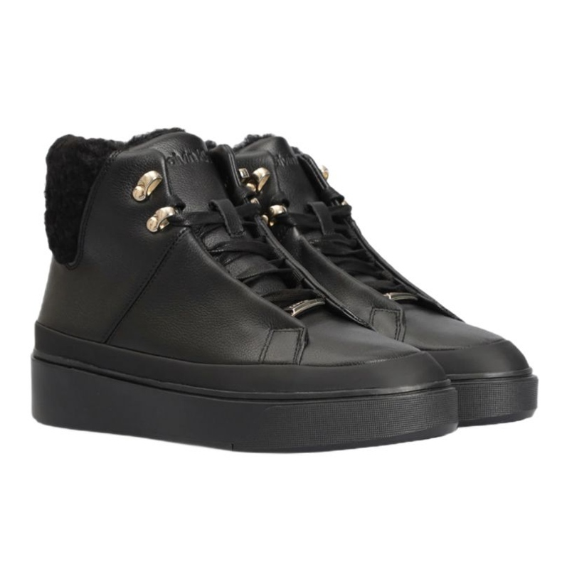 Calvin Klein Hell Cupsole Hi Top Wl W scarpe HW0HW01208 nero 1