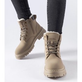 Stivali da lavoro isolanti beige di Stevens 1