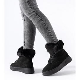 Doposci neri con plateau Oliverio nero 1