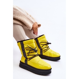 Doposci Da Donna Con Bordatura Giallo Lilar 2