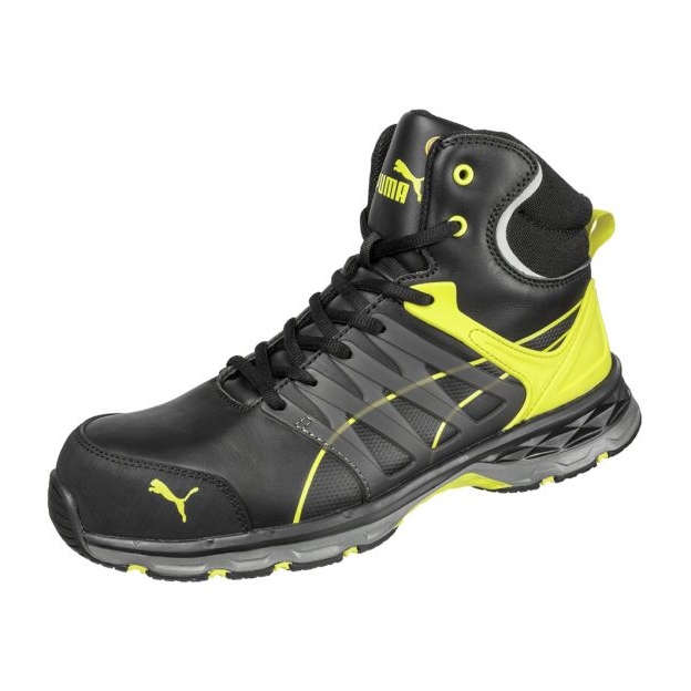 Scarpe Puma Velocity 2.0 Gialle Mid MLI-S12B1 nere nero 1