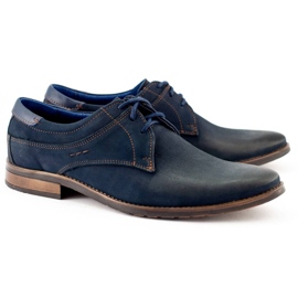 KOMODO Scarpe eleganti da uomo 877 blu navy 4