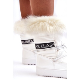 Seastar Stivali da neve stringati da donna bianchi bianca 2