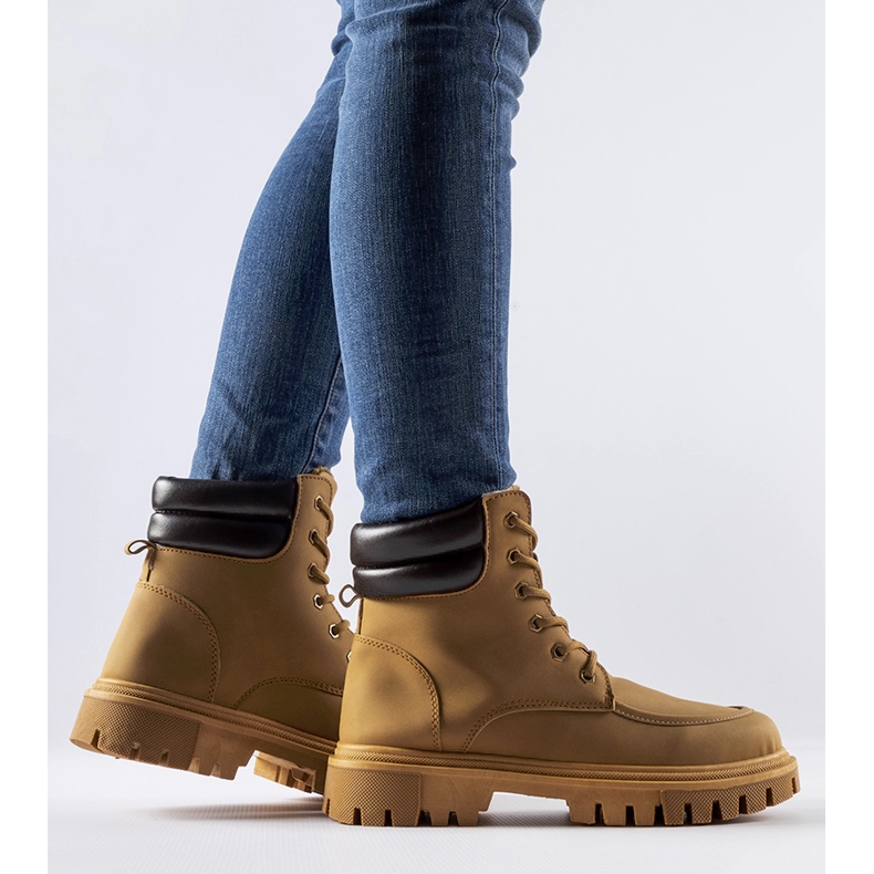 Lavoratori della Conroe marroni, isolati e opachi marrone 2