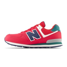 Scarpe New Balance Jr GC574CU rosso 1