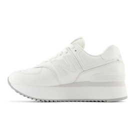 Scarpe New Balance W WL574ZFW bianco 1