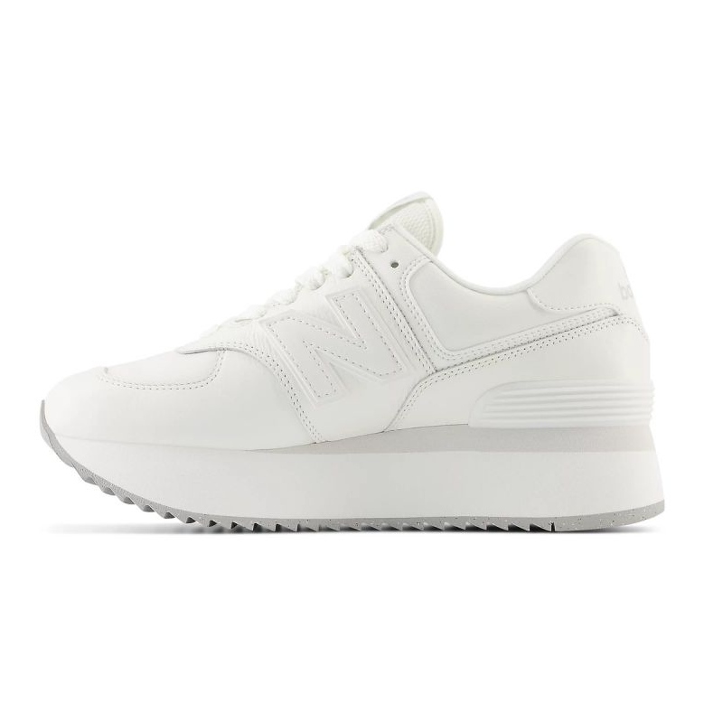 Scarpe New Balance W WL574ZFW bianca 1