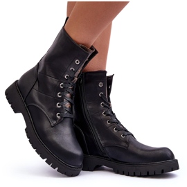 Stivali di eco-ineather workers da donna nero 4