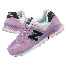 Scarpe New Balance W WL574SAW viola 1