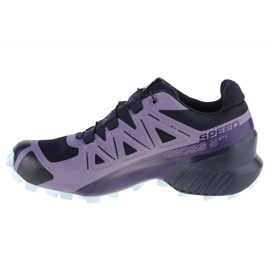 Scarpe da corsa Salomon Speedcross 5 Gtx W 414618 viola 1