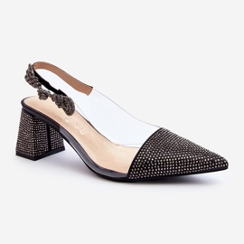 Décolleté eleganti a punta D&amp;A MR91292-1 Nere nero 2