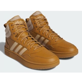 Scarpe Adidas Hoops 3.0 Mid Basket Wtr M IF2636 marrone 1