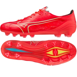 Scarpe Mizuno Morelia Alpha Elite Md M P1GA236264 rosso 1