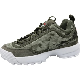 Scarpe Fila Disruptor S Low W 1010555-50I verde 1