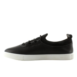 Sneakers morbide con elastici 8-10 neri nero 1