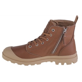 Scarpe Palladium Pampa Zip Lth Ess M 76888-254-M marrone 1