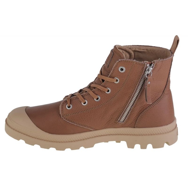 Scarpe Palladium Pampa Zip Lth Ess M 76888-254-M marrone 1