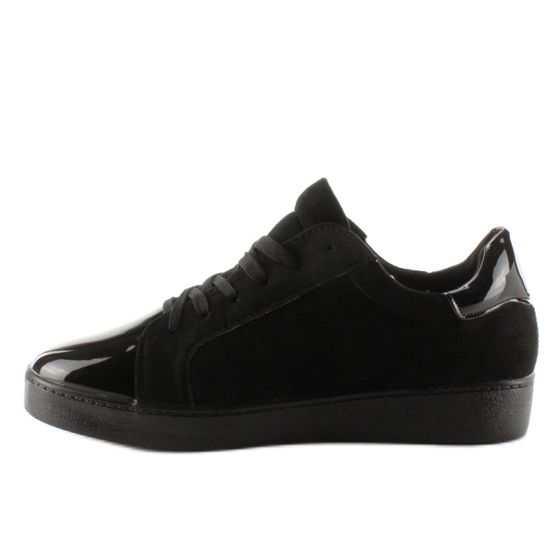 Sneakers da donna con cristalli T273P Nero 2