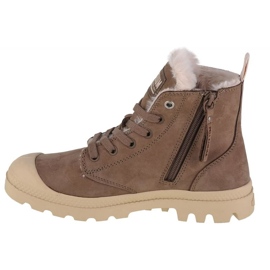 Scarpe Palladium Pampa Hi Zip Wl 95982-212-M marrone 1