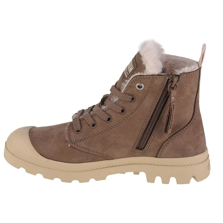 Scarpe Palladium Pampa Hi Zip Wl 95982-212-M marrone 1