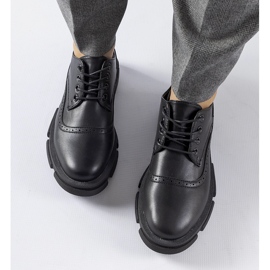 Scarpe stringate Piazzetta nere nero 2