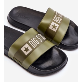 Infradito classiche da uomo Big Star LL174458 Cachi verde 1