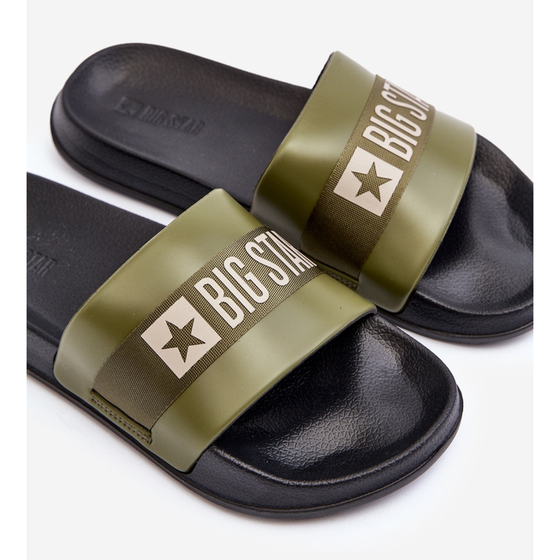 Infradito classiche da uomo Big Star LL174458 Cachi verde 1