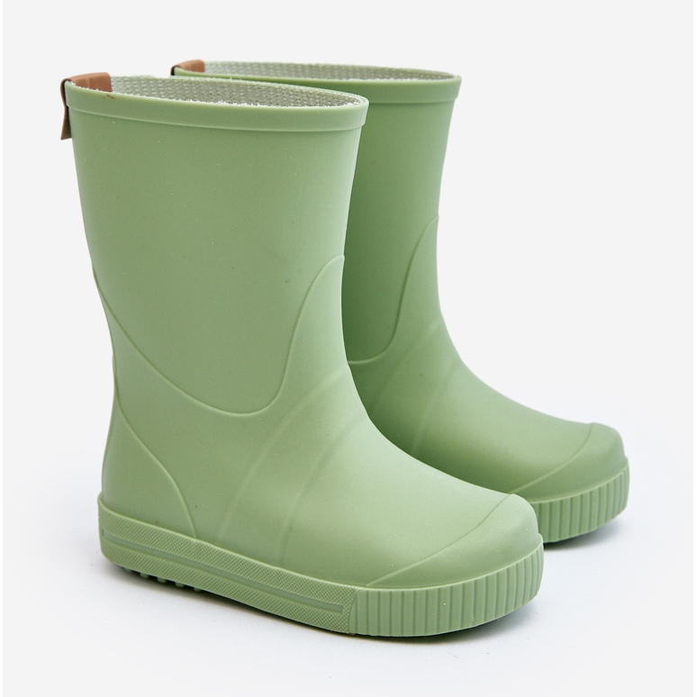 Lemigo Stivali Wellington per bambini Wave Gokids 979 Menta verde 1