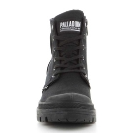 Scarpe Palladium Pallabase Twill W 96907-008-M nero 1