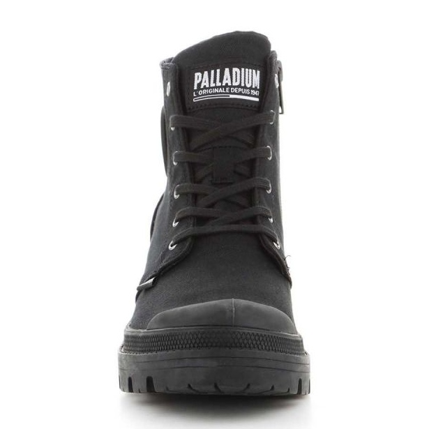 Scarpe Palladium Pallabase Twill W 96907-008-M nero 1
