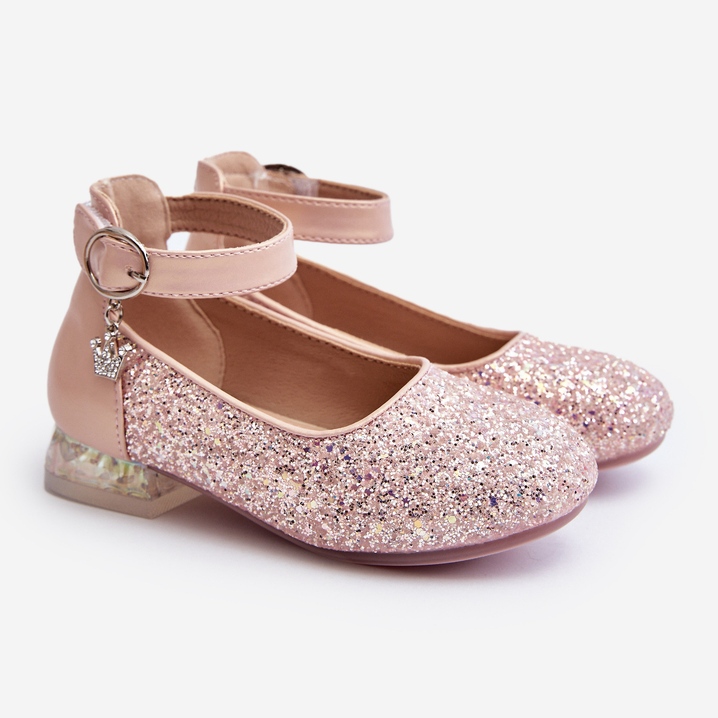 Ballerine Pardride Glitter Rosa per Bambini 1