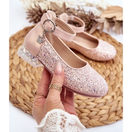 Ballerine Pardride Glitter Rosa per Bambini 2
