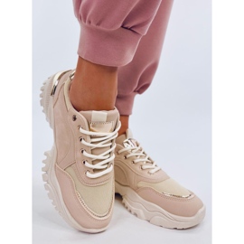 Fleis Scarpe sportive da donna Beige 2