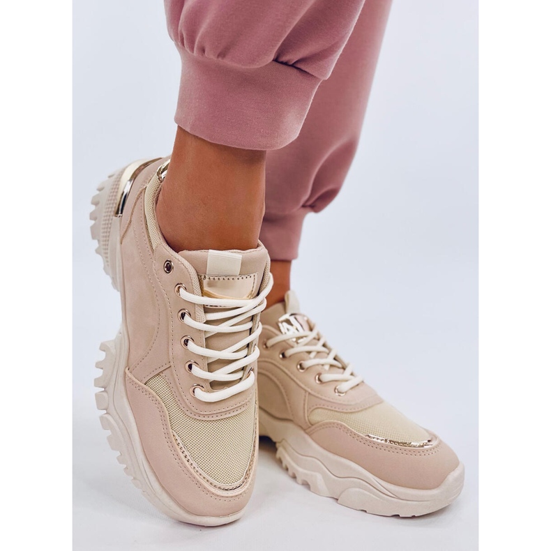 Fleis Scarpe sportive da donna Beige 2