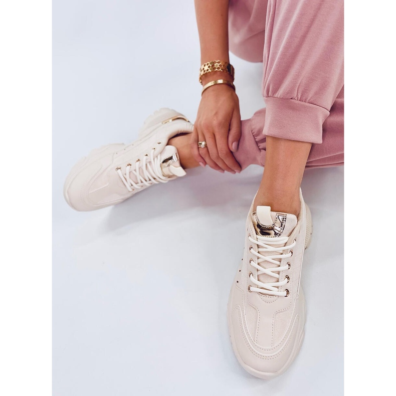Jankei Scarpe sportive da donna beige 1
