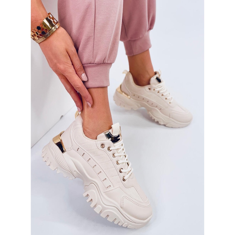 Jankei Scarpe sportive da donna beige 2