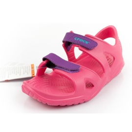 Sandali Crocs Swiftwater Jr 204988-600 rosa 1