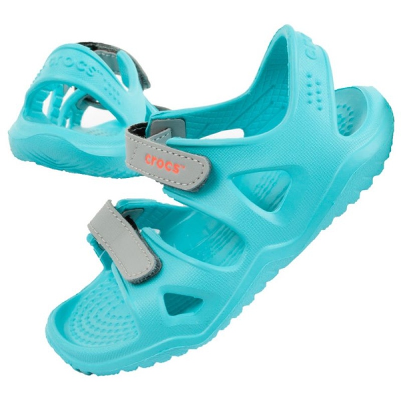 Sandali Crocs Swiftwater Jr 204988-40M blu 1